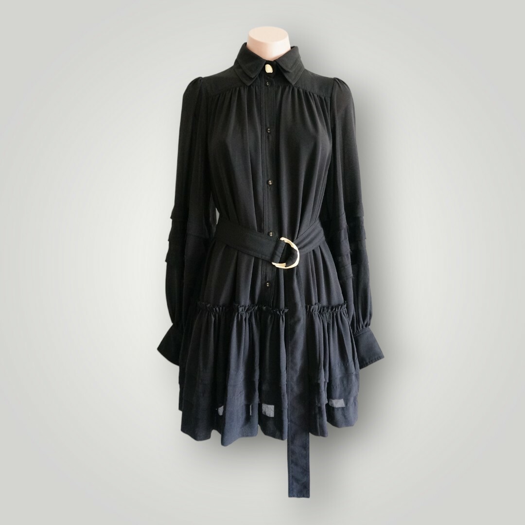 Rent a Aje Trim Puff Sleeve Mini Dress