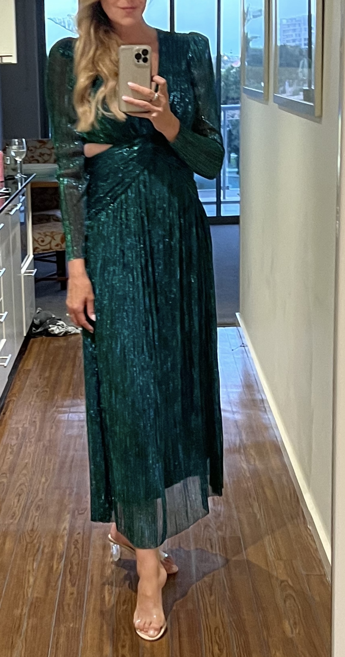 Cheap designer Green Sheike