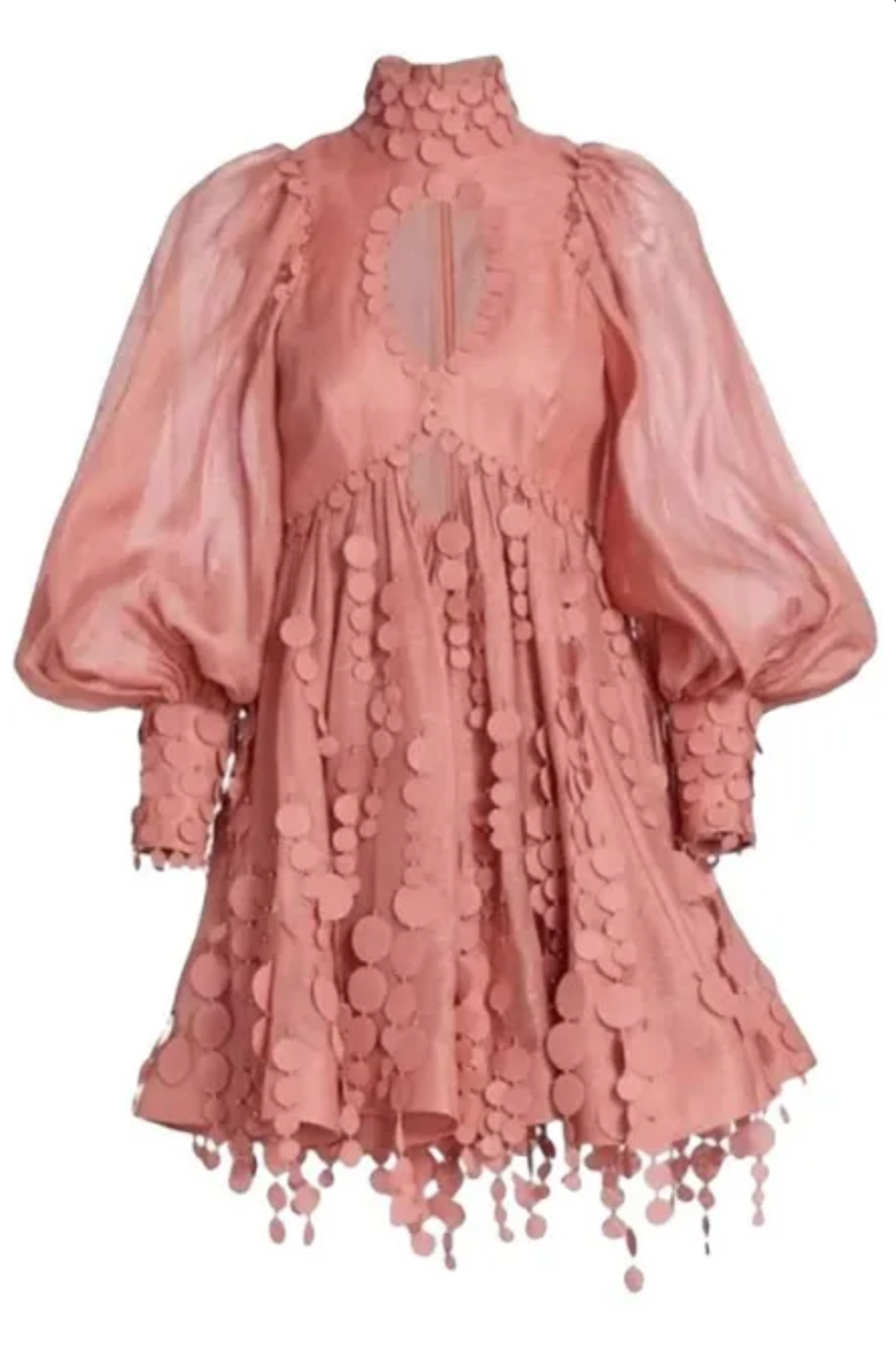 Loan a Zimmermann Concert Disc Mini Dress