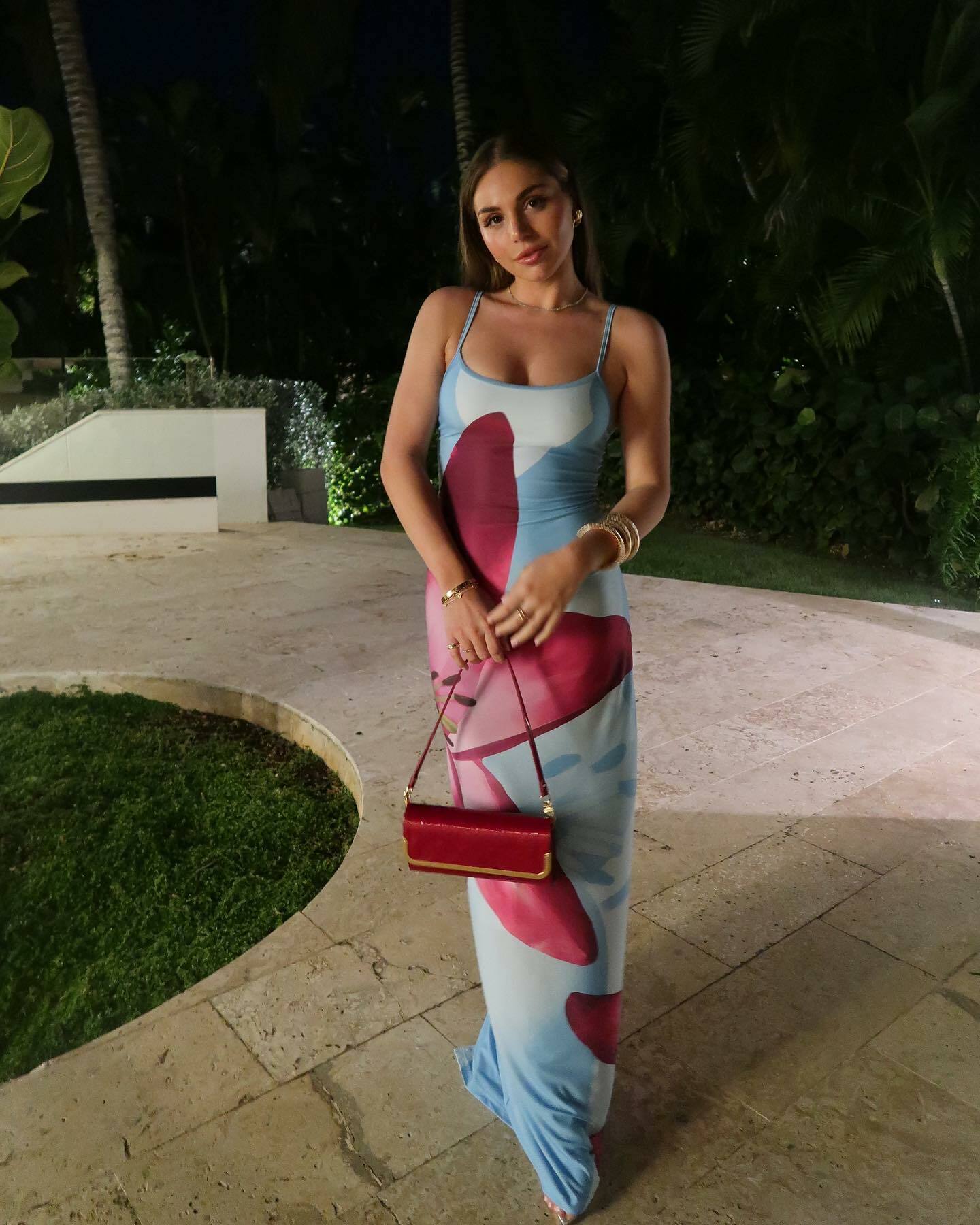 Formal rental With Harper Lu Slip Dress | Sky Lily Floral