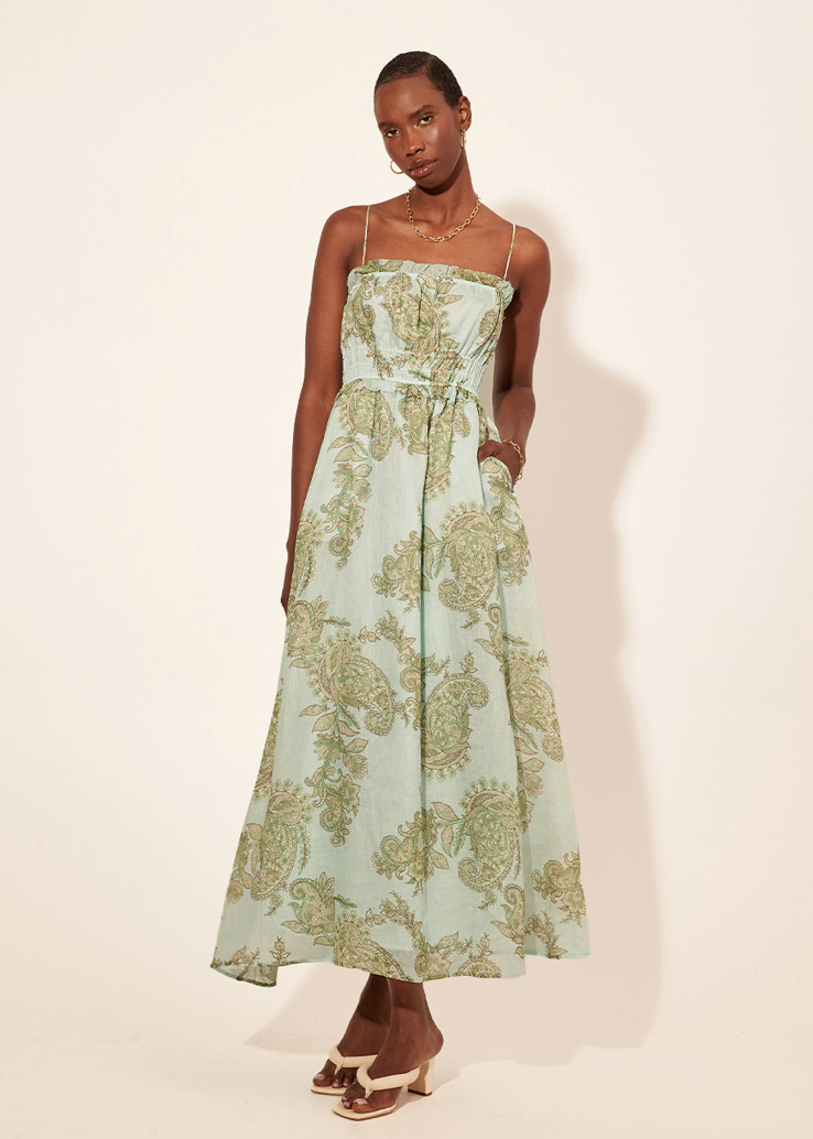 Designer rental Kivari Zoe Strappy Maxi Dress