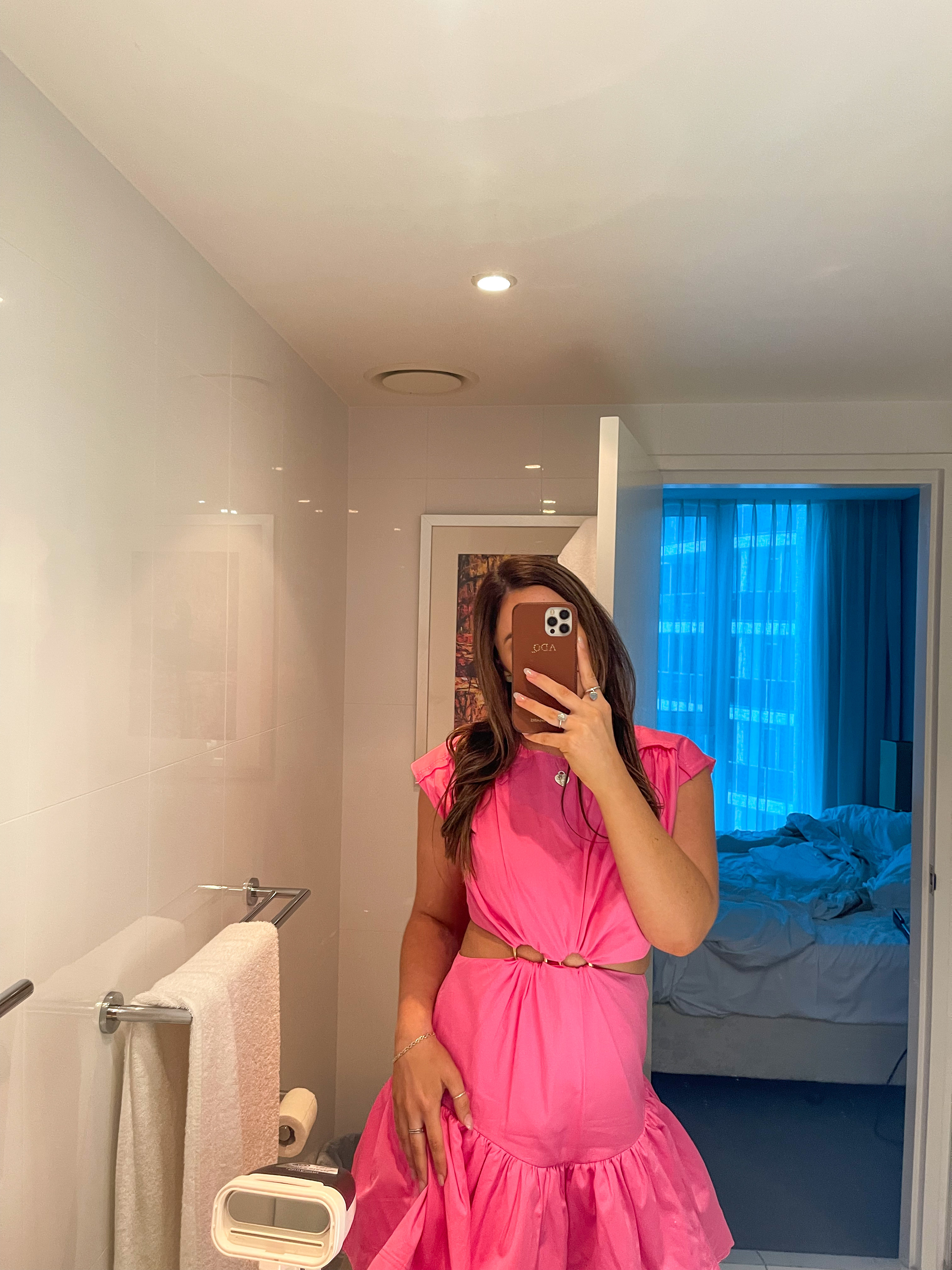 Cheap designer Pink Aje