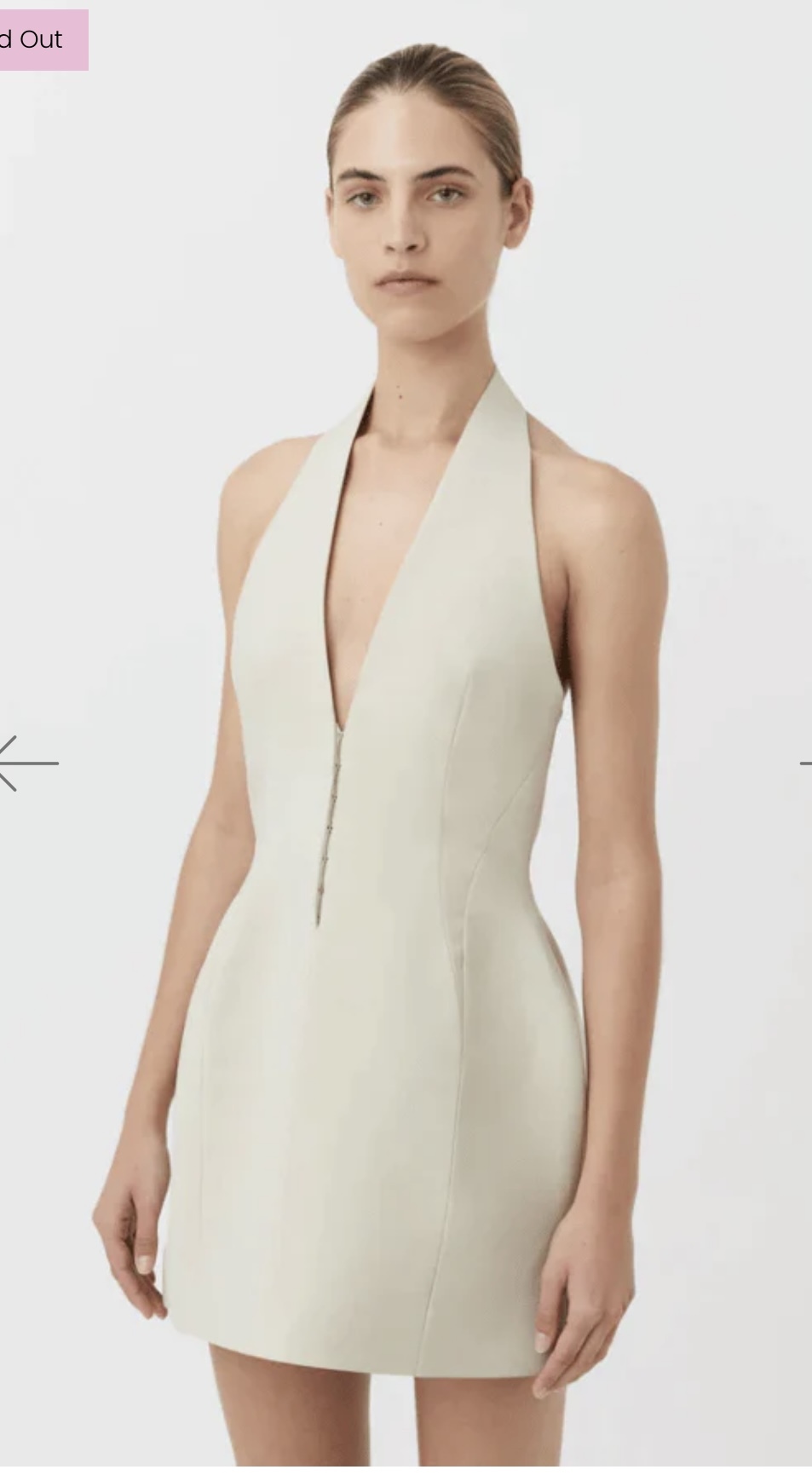 Cheap designer Camilla And Marc Petra Mini Dress Pale Pistachio