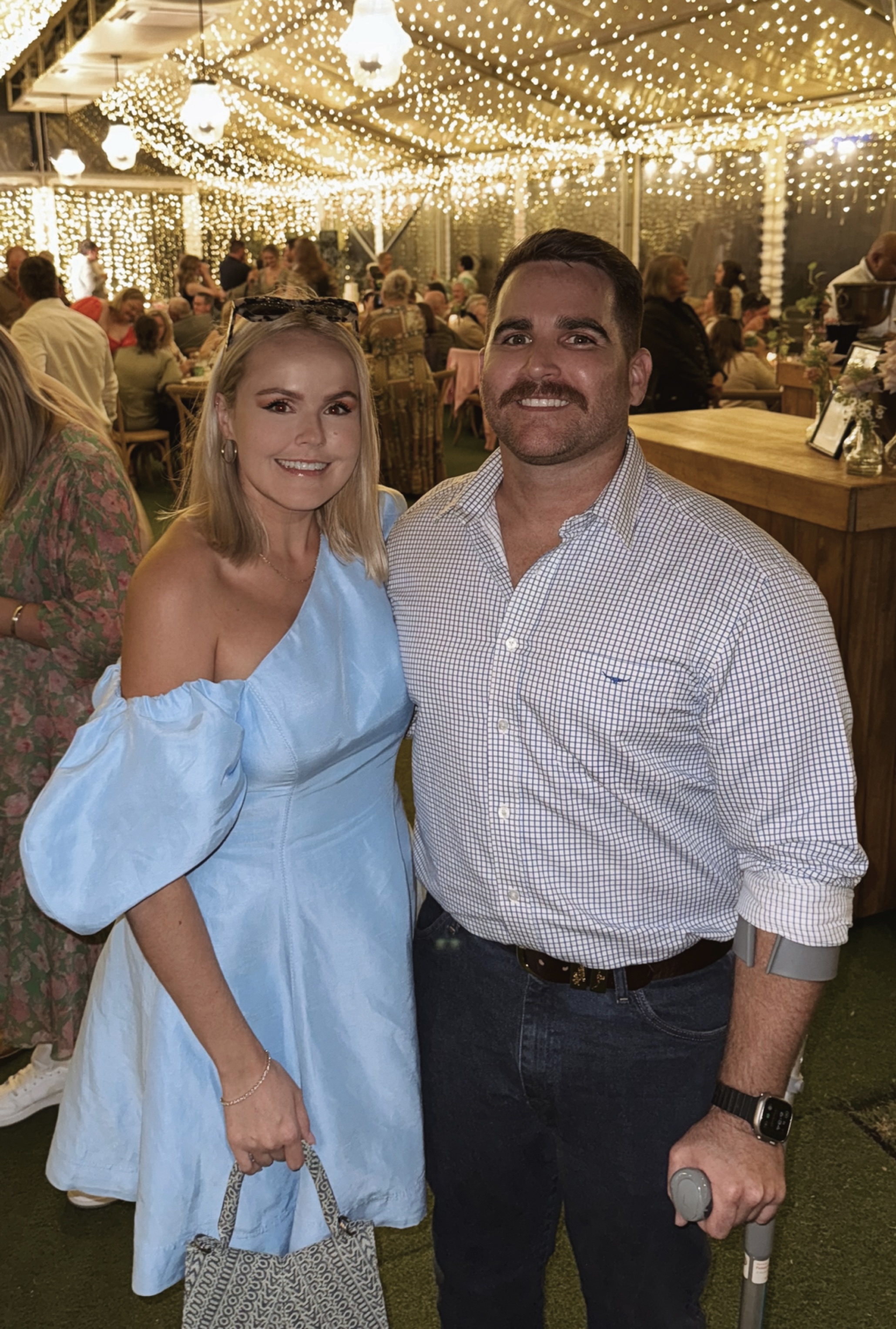 Formal rental Blue Aje