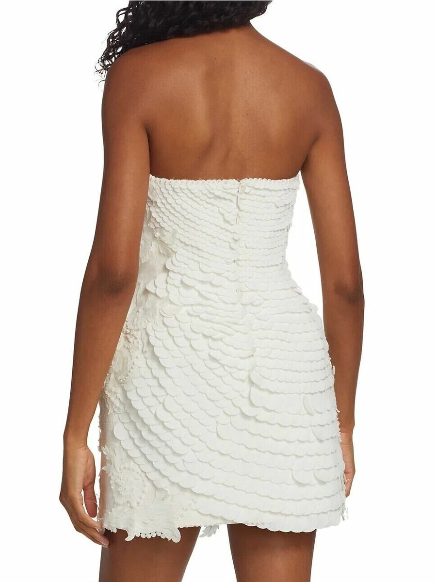 Loan a Zimmermann Tama Filigree Mini Dress