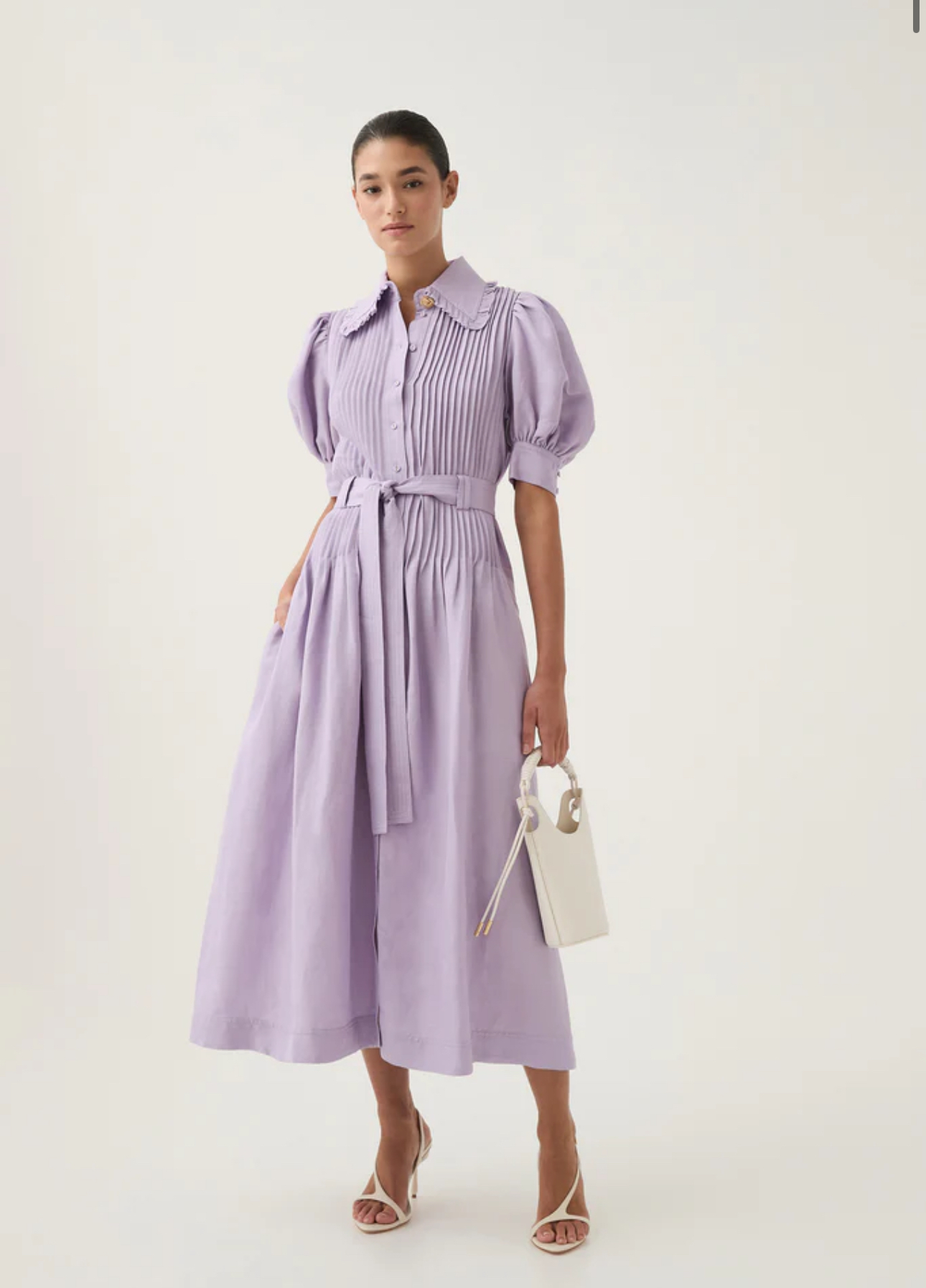 Formal rental Aje Madeleine Belted Midi Dress