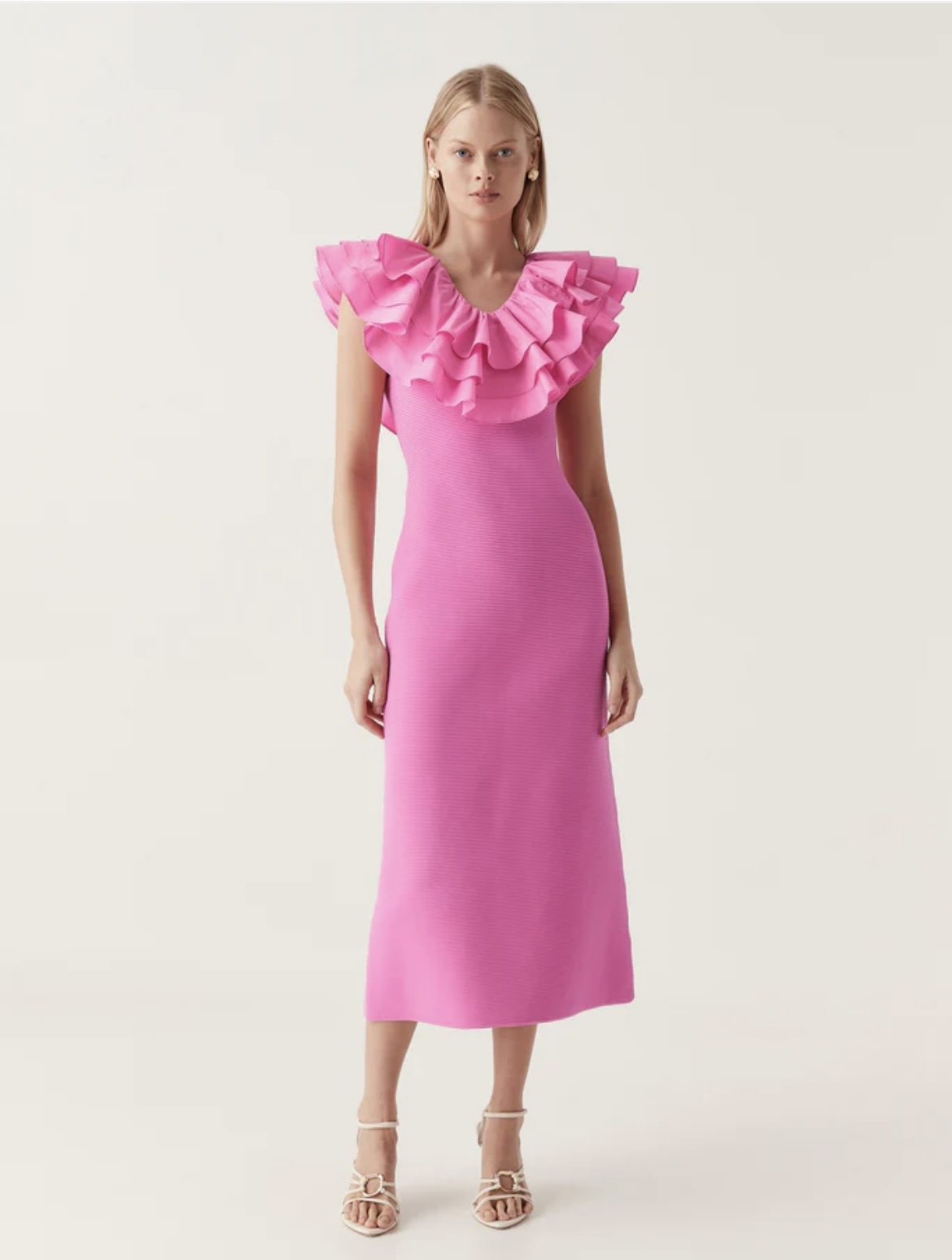 Rent a Aje Ruffle Dress