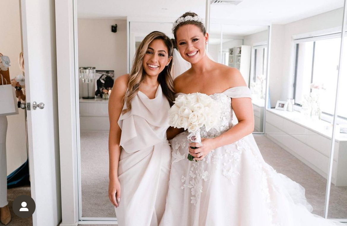 For rent a Acler White Dress