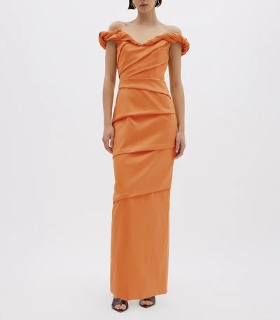 Designer rental Rachel Gilbert Asha Gown