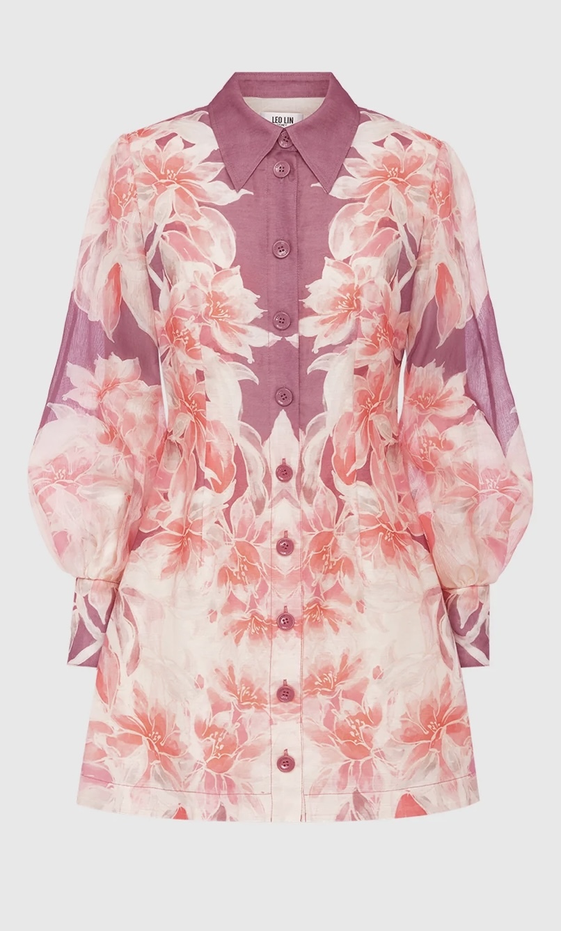 Affordable Leo Lin Hibiscus Dress