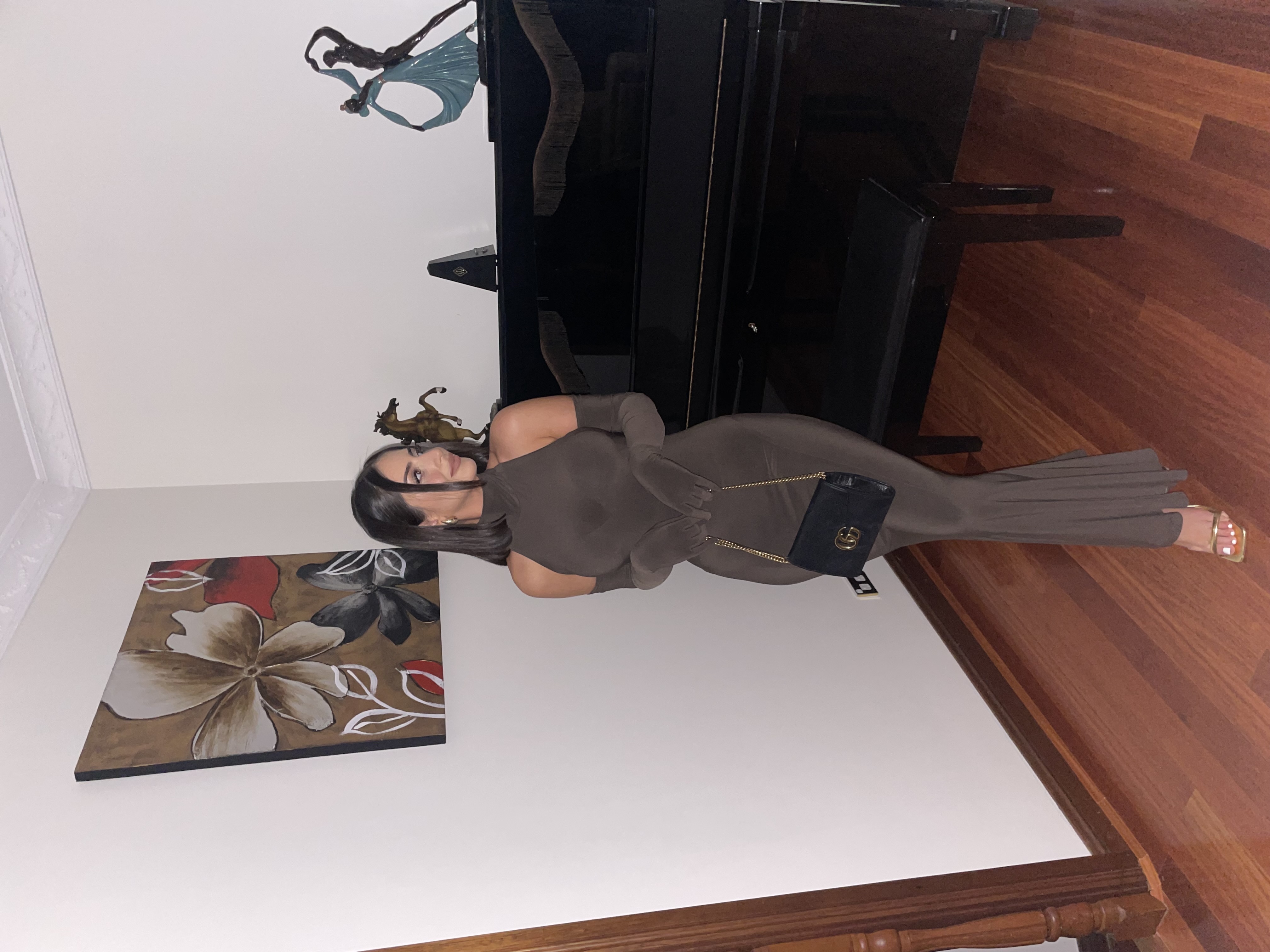 Norma Kamali Brown for rent