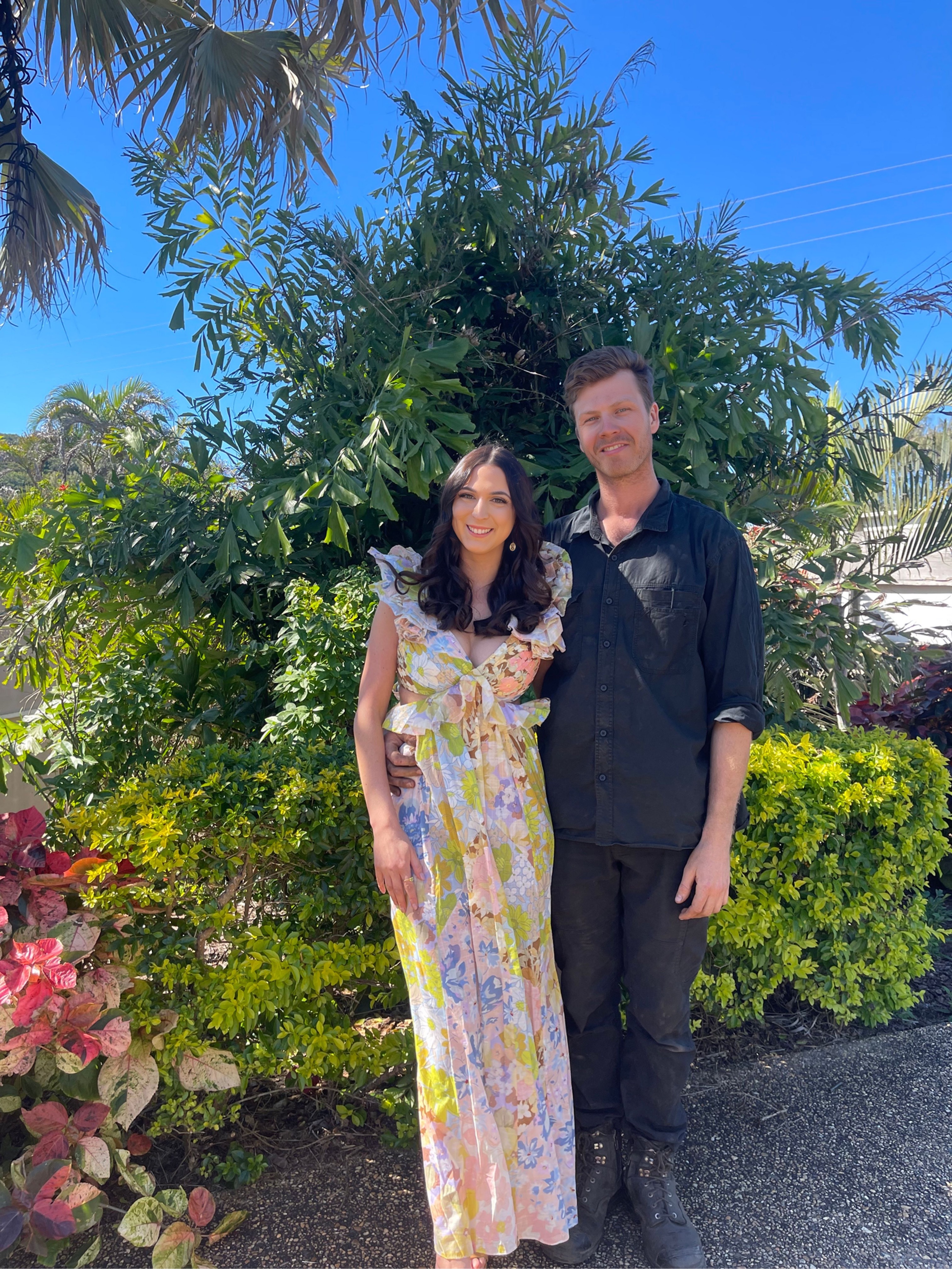 Rent a Zimmermann Pop Ruffle Sleeve Maxi Dress