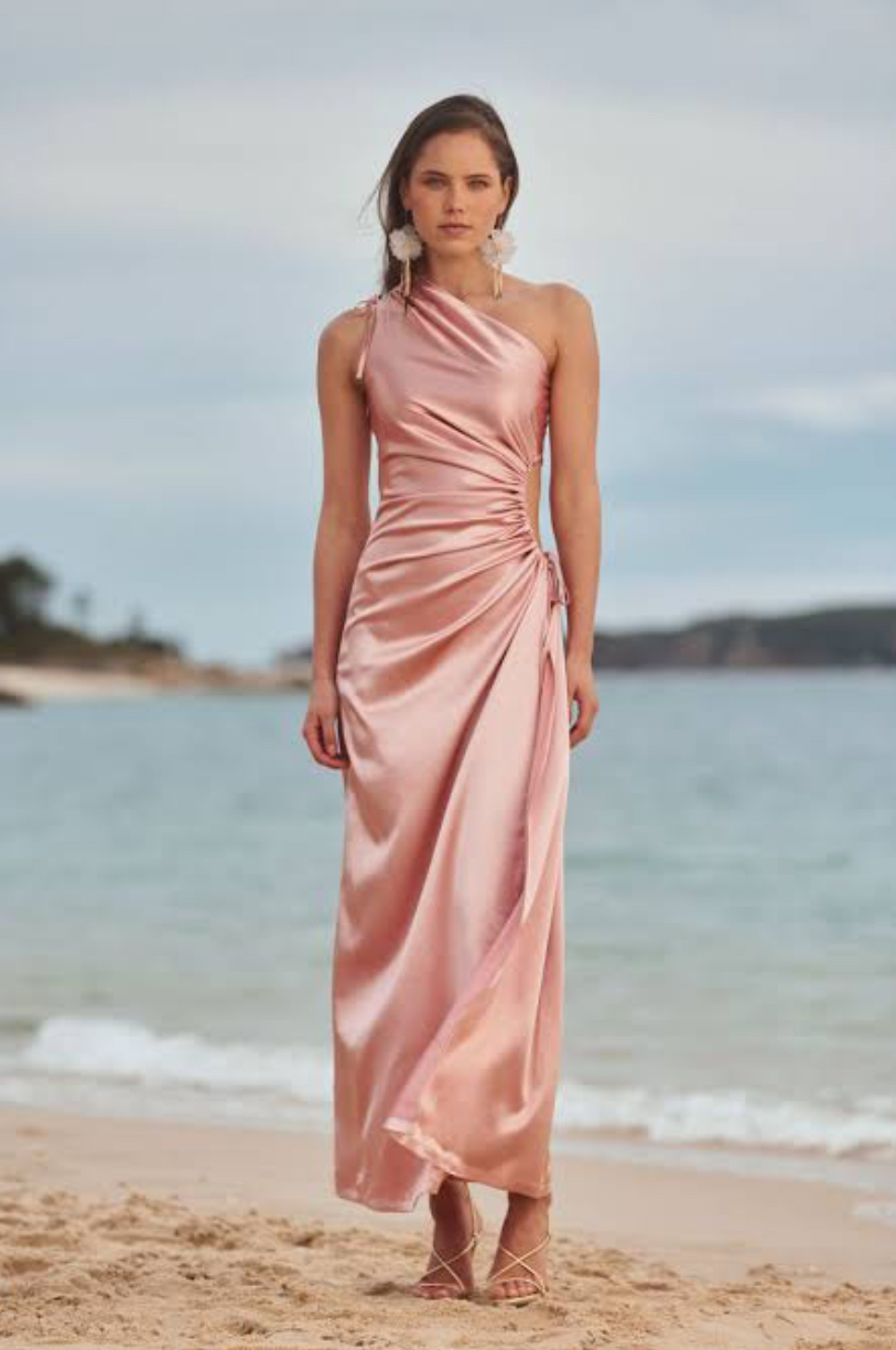 Borrow a Sonya Moda Nour Blush Gown