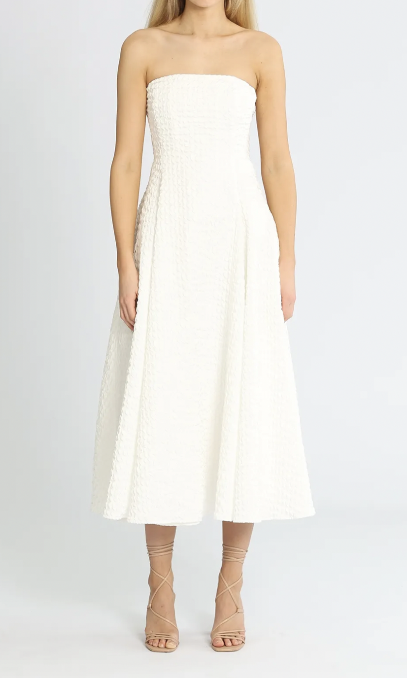 Rental By Johnny Carrie Strapless Dress