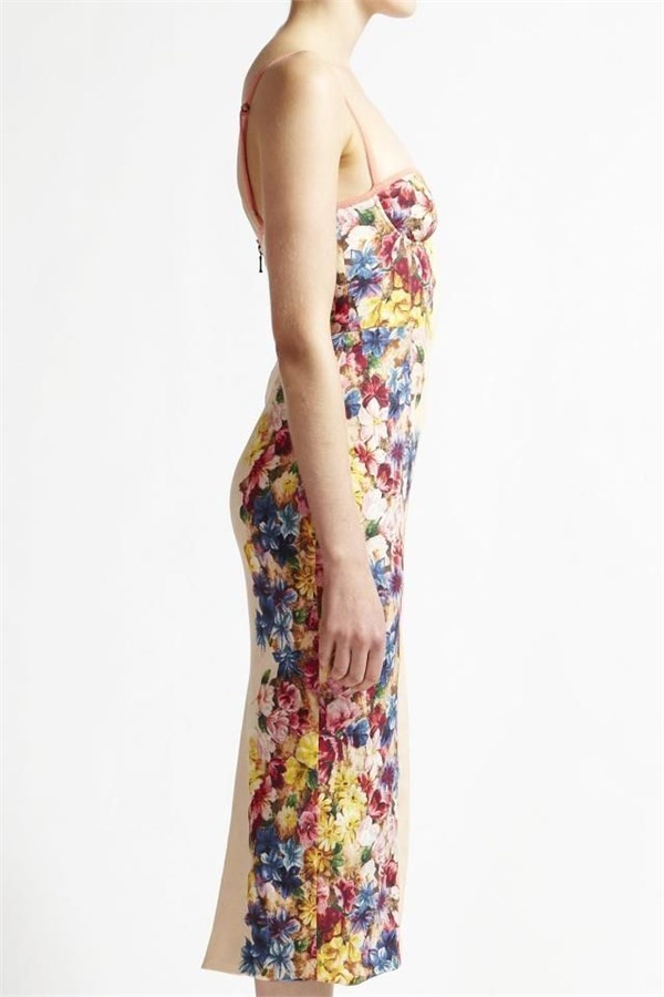 Rent a Manning Cartell Bed Of Begonia Midi Dress