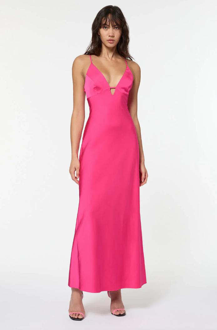 Cheap designer Manning Cartell Time To Shine Slip Dress Atomic Pink