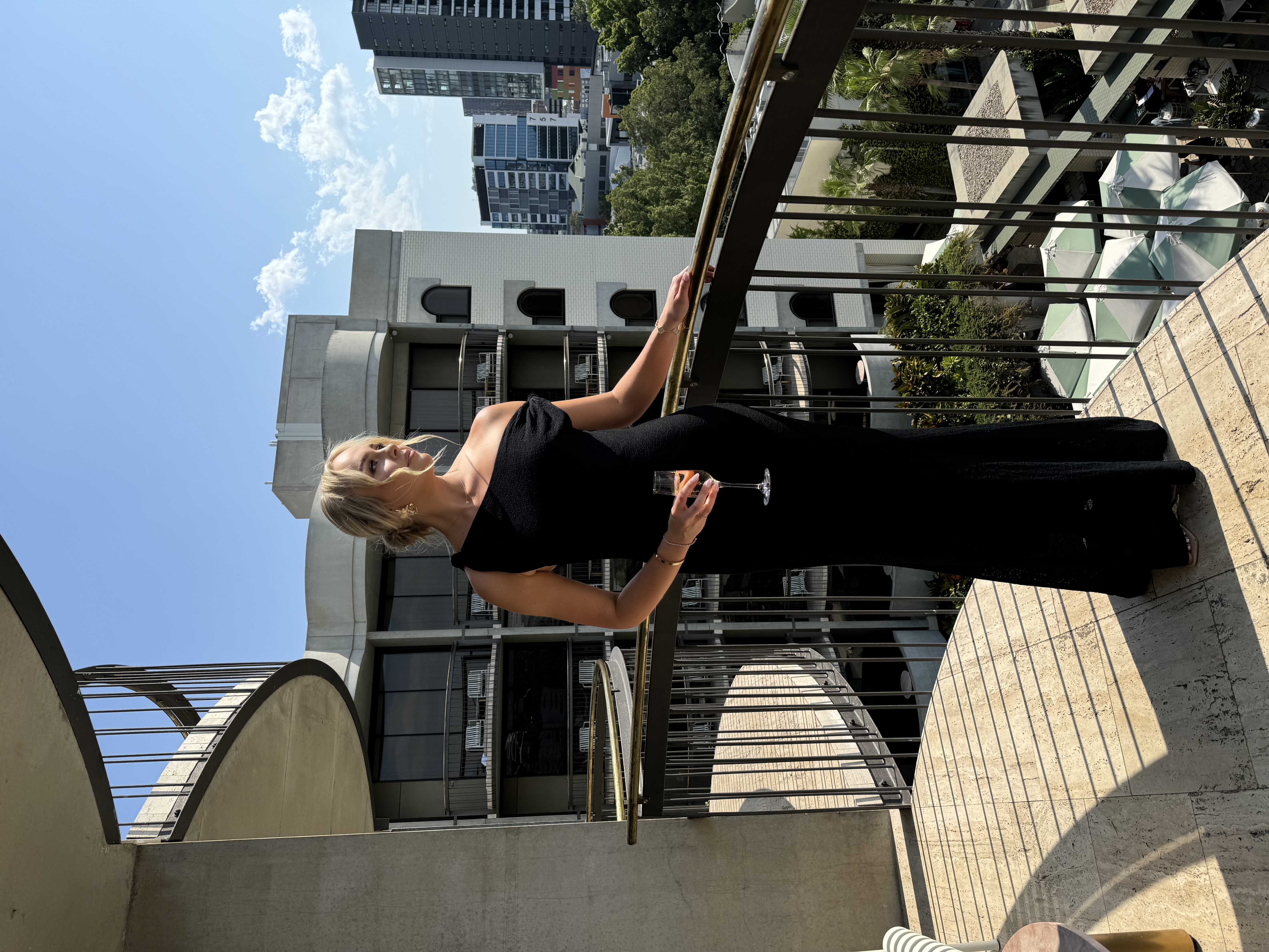 Borrow a Sir The Label Glow Twist Midi Dress