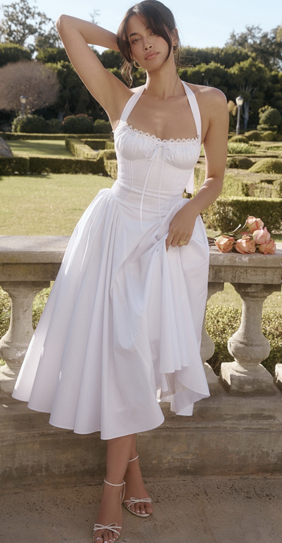 Affordable House Of Cb Adabella Halter Dress