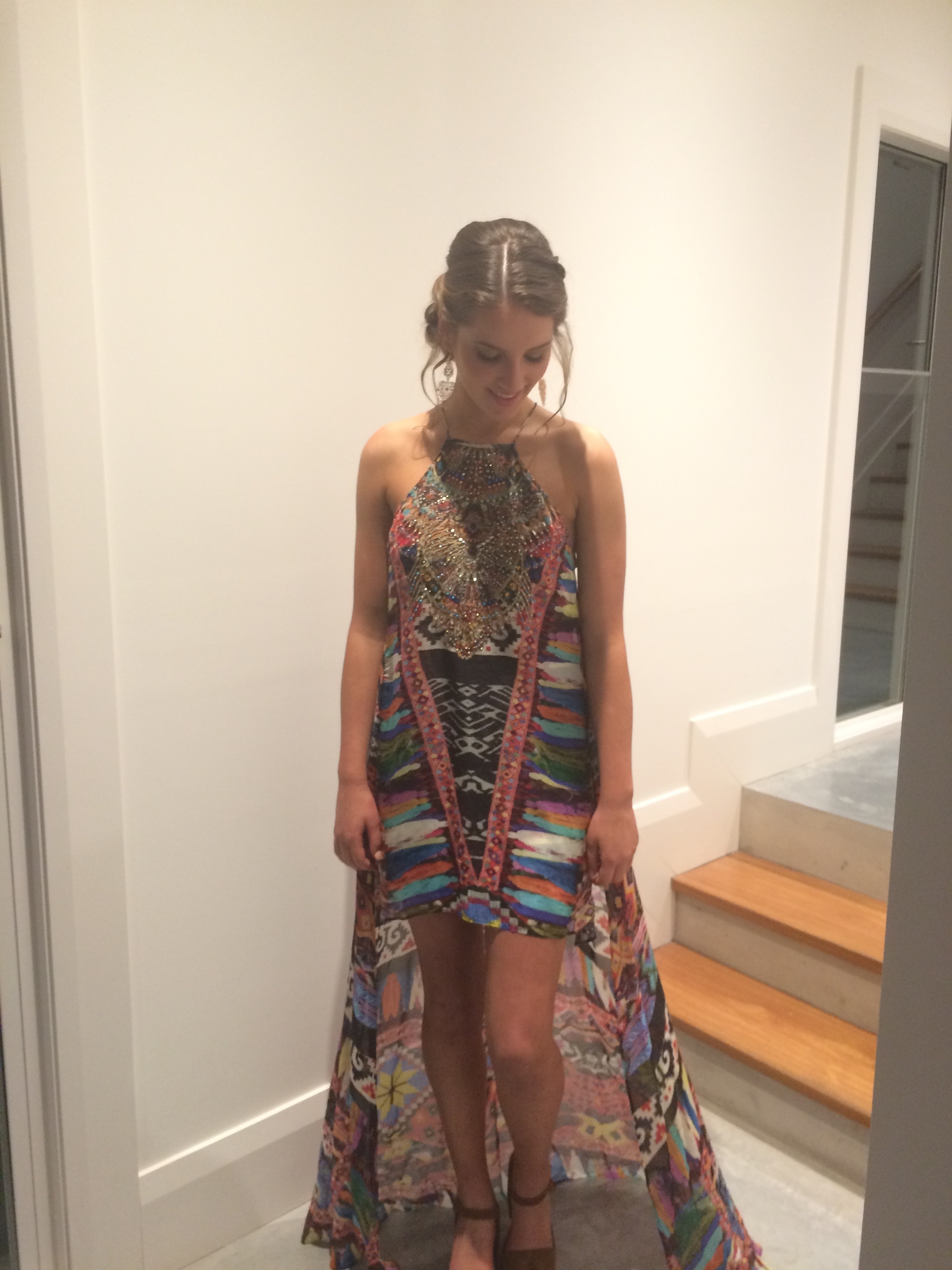 Rent a Camilla Camilla Sheer Overlay Dress