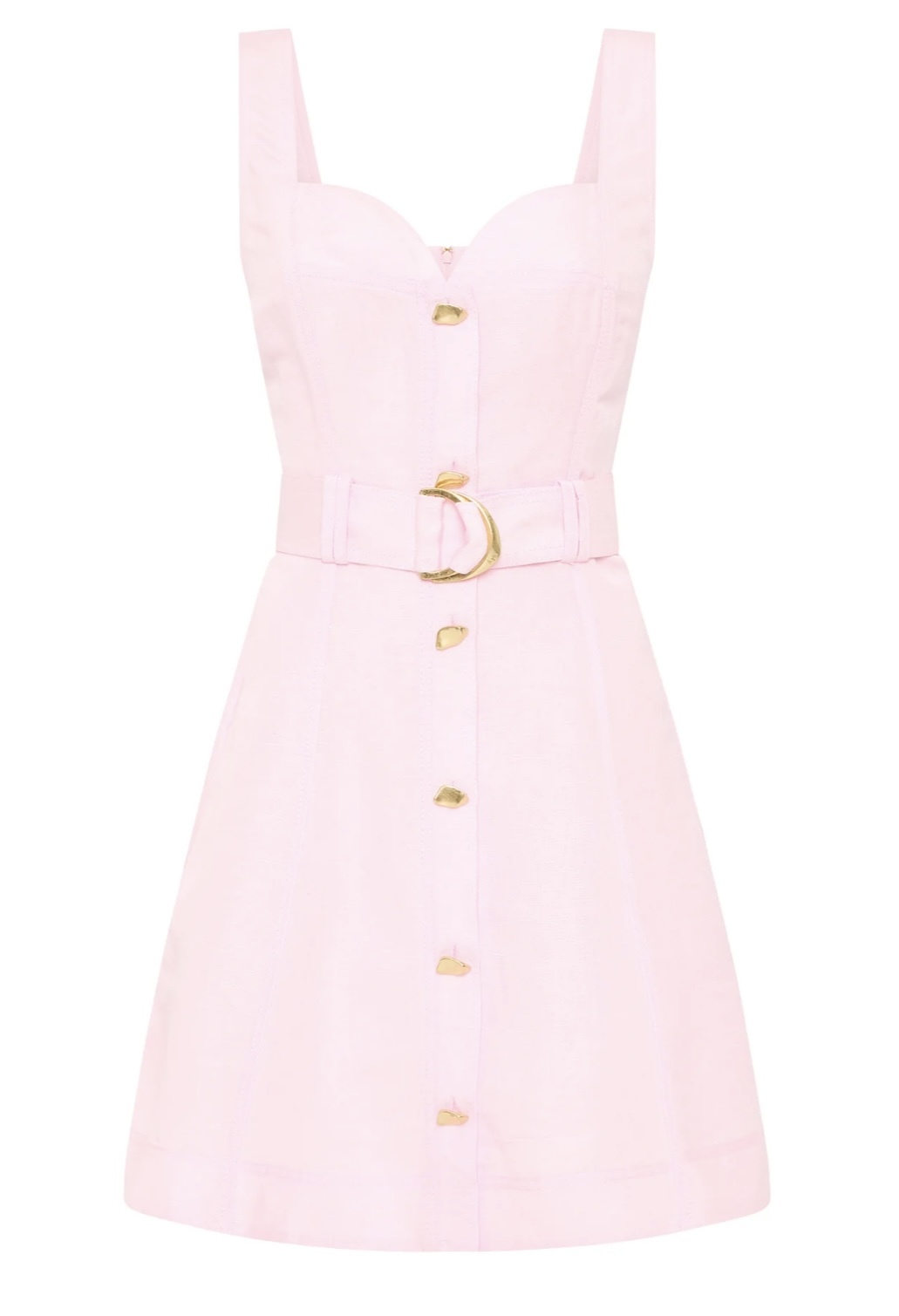 For rent a Aje Clay Belted Mini Dress