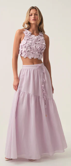 Borrow a Aje Spendour Skirt & Top