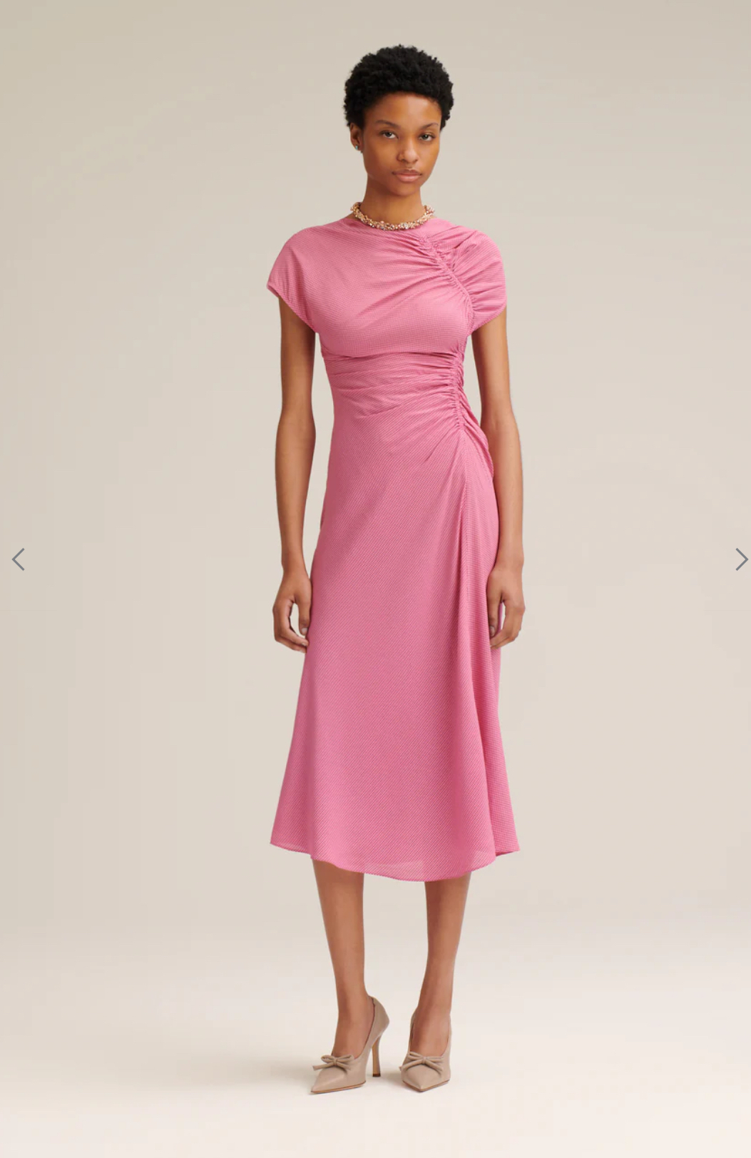 Rental Scanlan Theodore Gingham Gather Dress