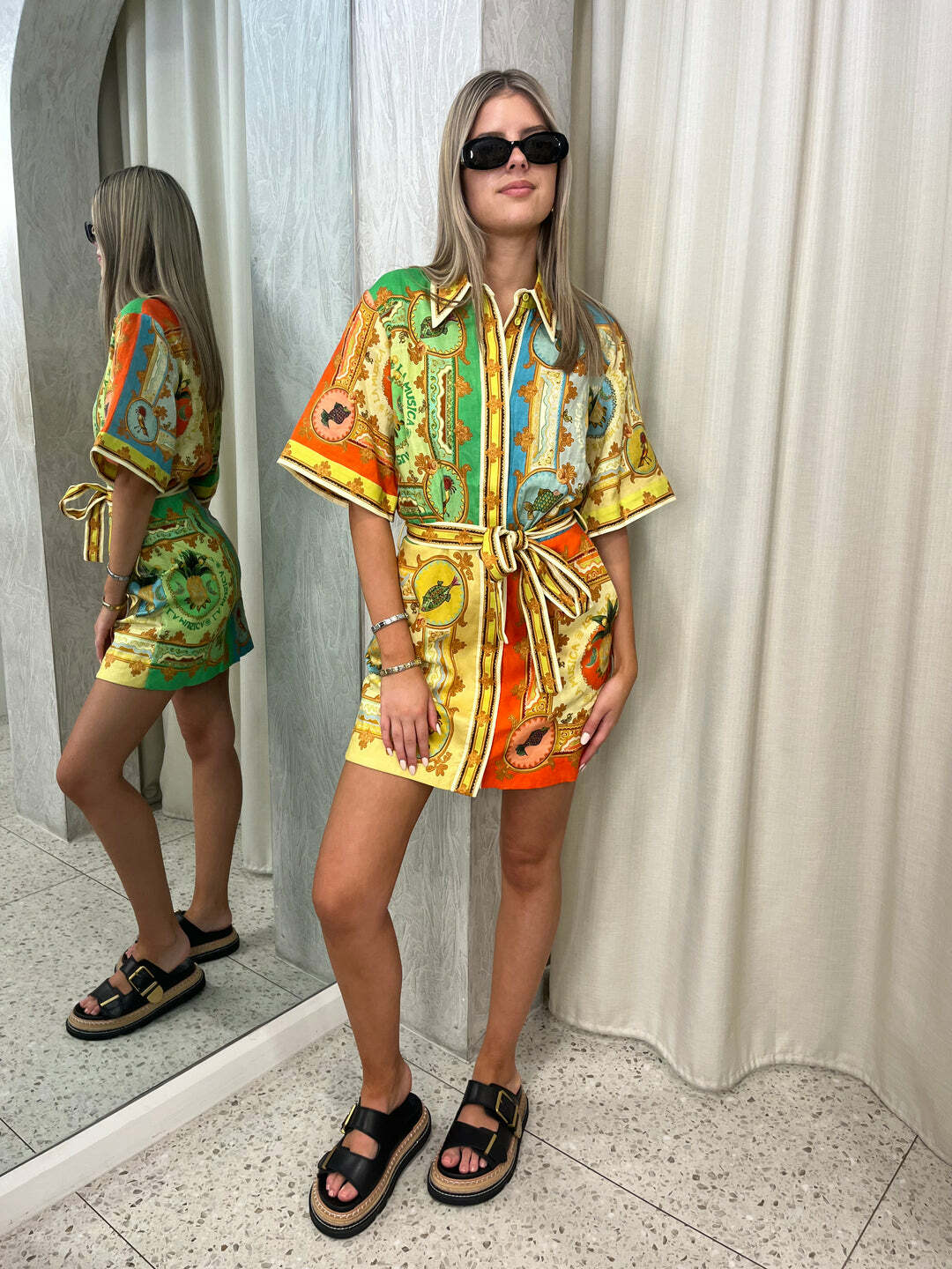 Alemais Print to rent