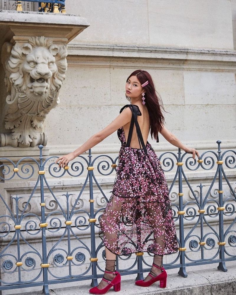 Borrow a For Love And Lemons Gibson Midi Dress