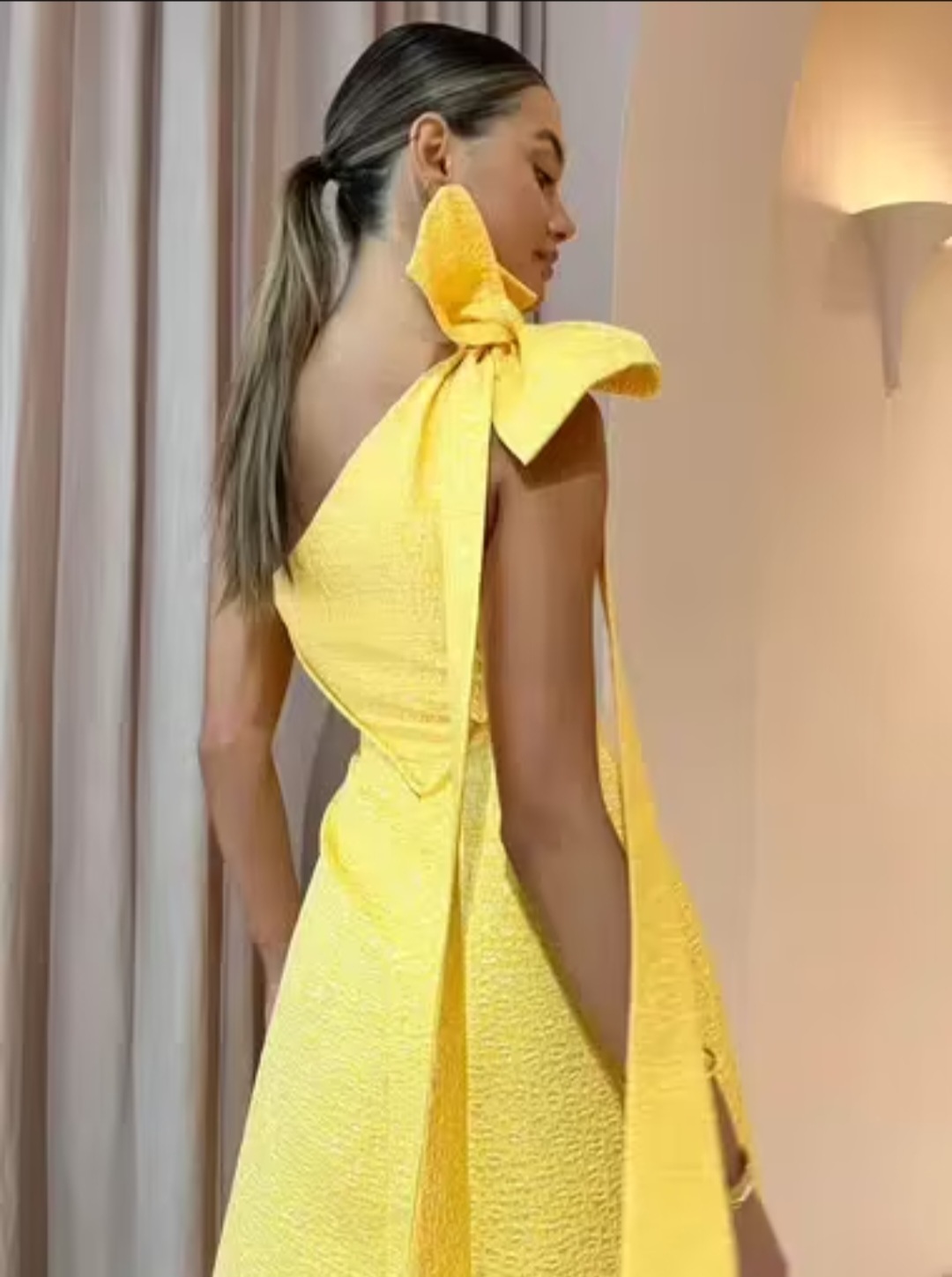 Rachel Gilbert Yellow to borrow