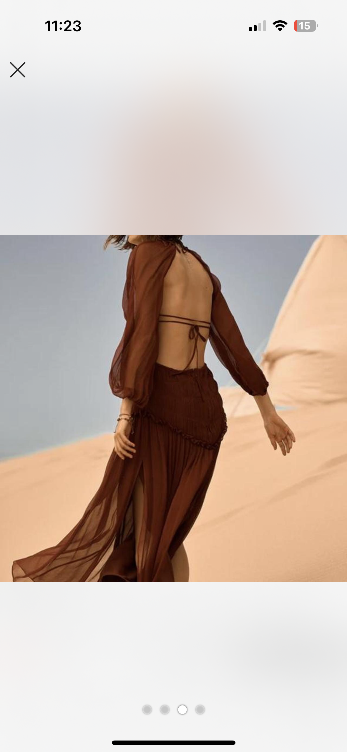 Formal rental Shona Joy Dress