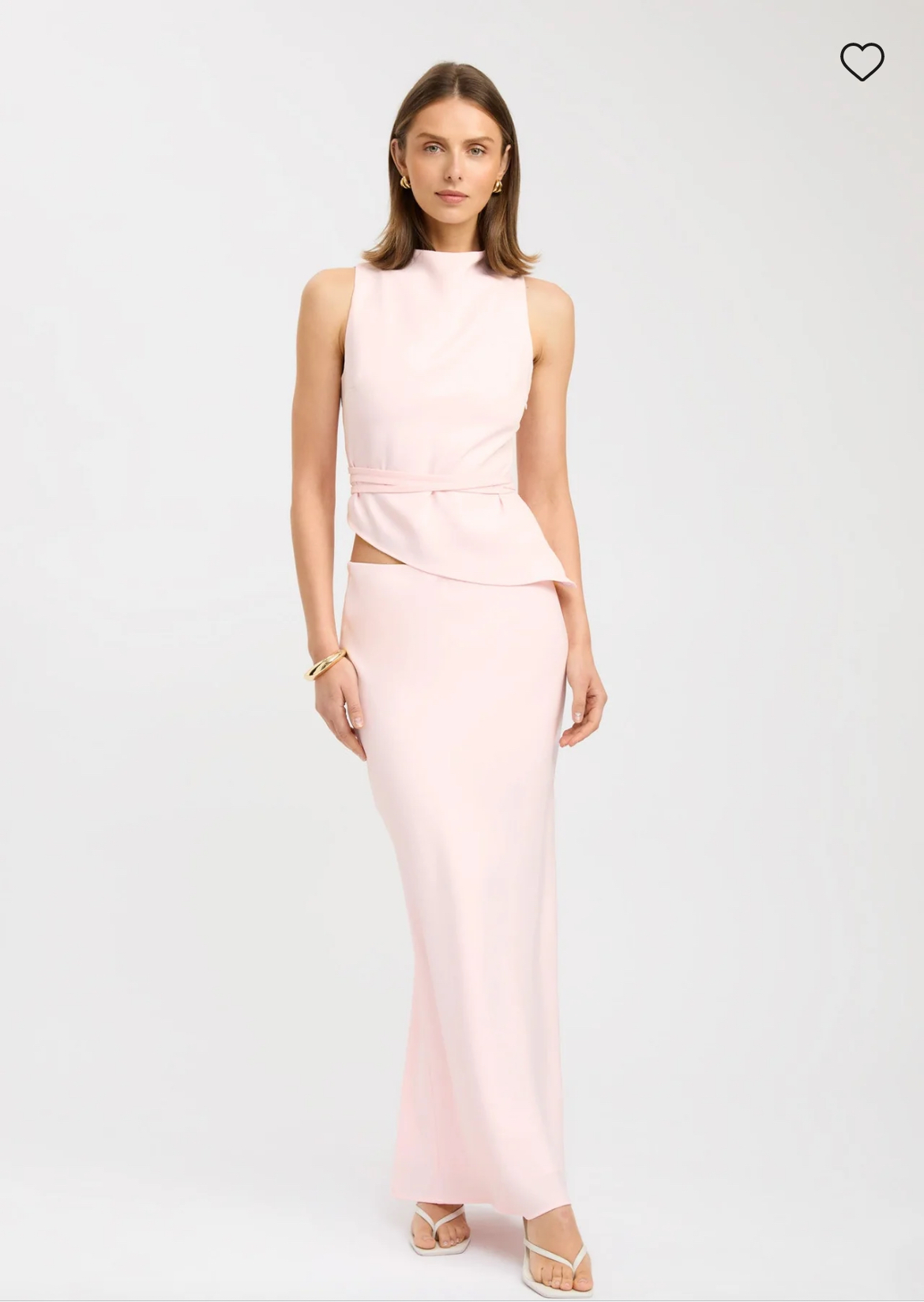 Borrow a Kookai Maria High Cowl Top & Skirt Set