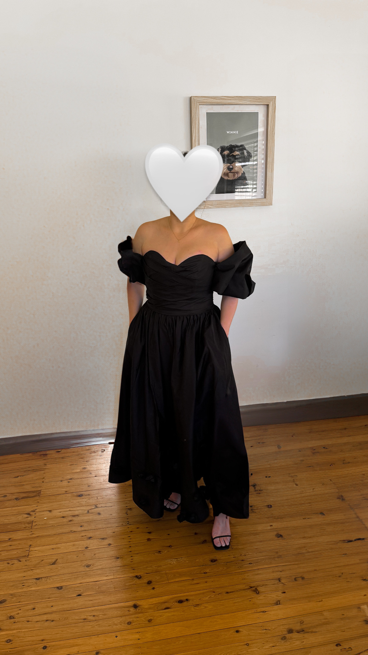 Hire a Leo & Lin Miranda Rose Midi Dress   Ebony