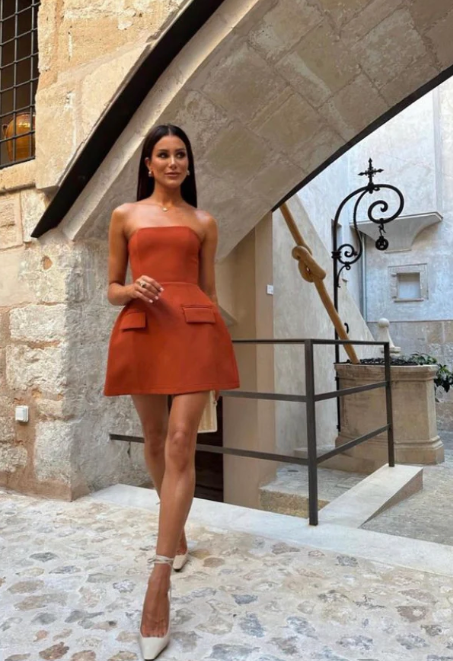 Borrow a Odd Muse The Ultimate Muse Strapless Dress