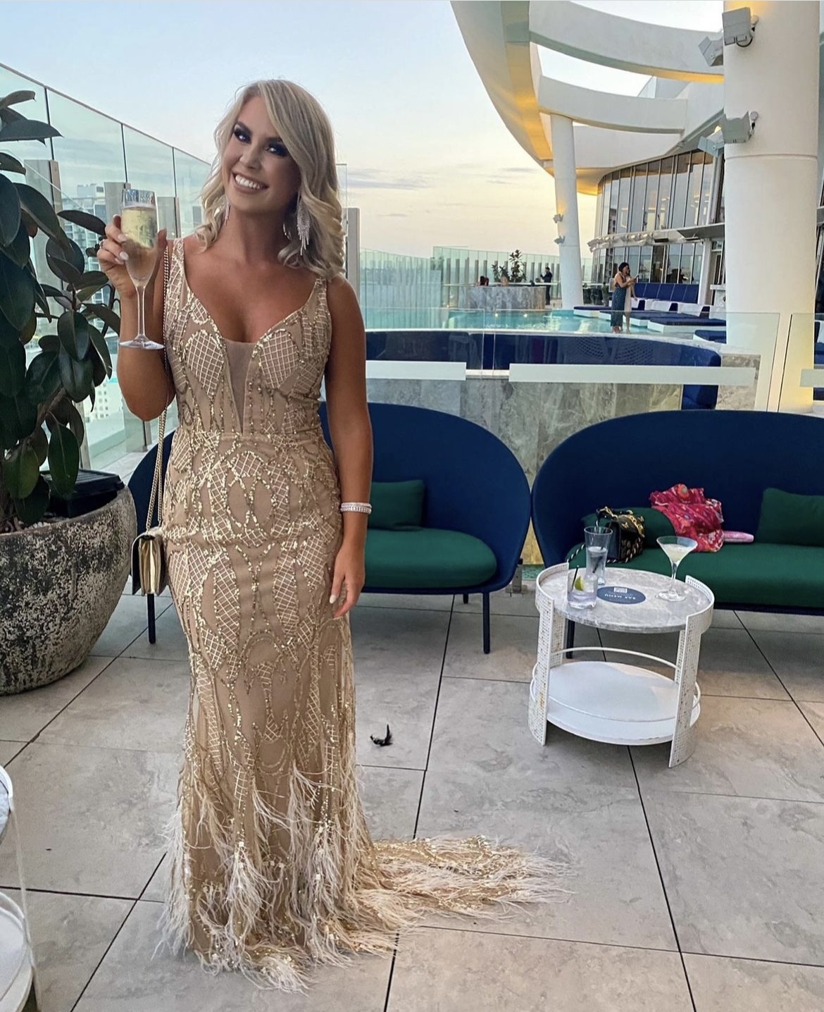 Affordable Alamour The Label Nataly Gold