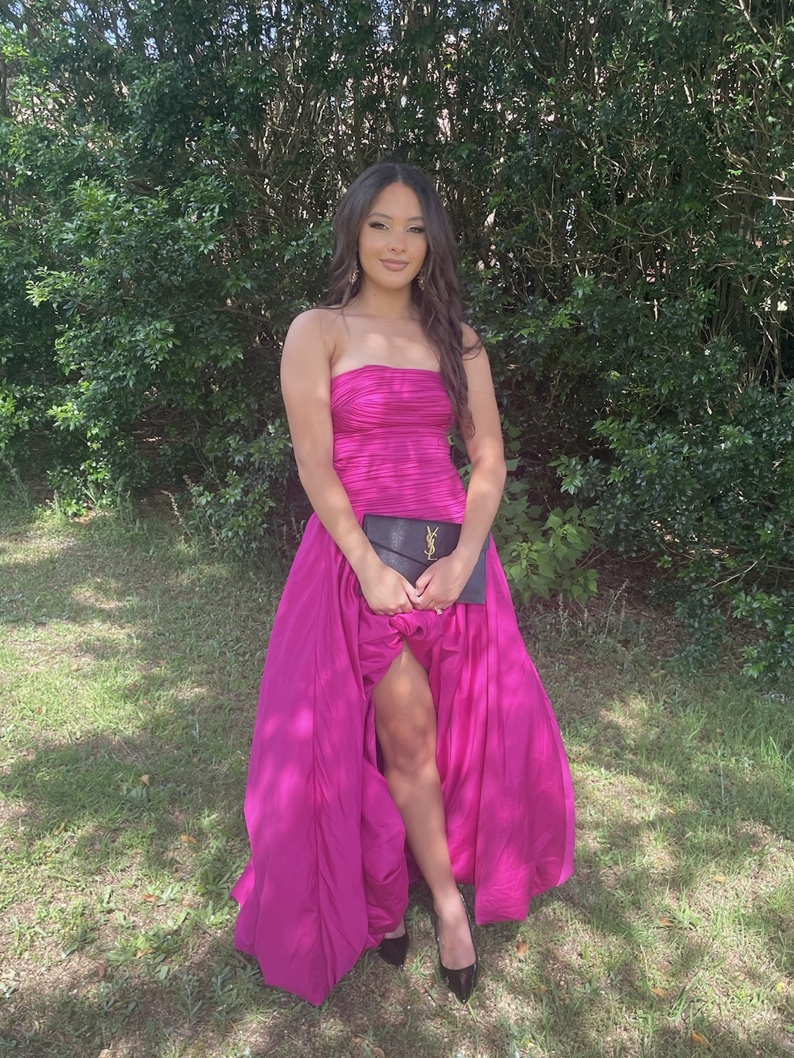 Hire a Aje Violette Bubble Hem Maxi Dress