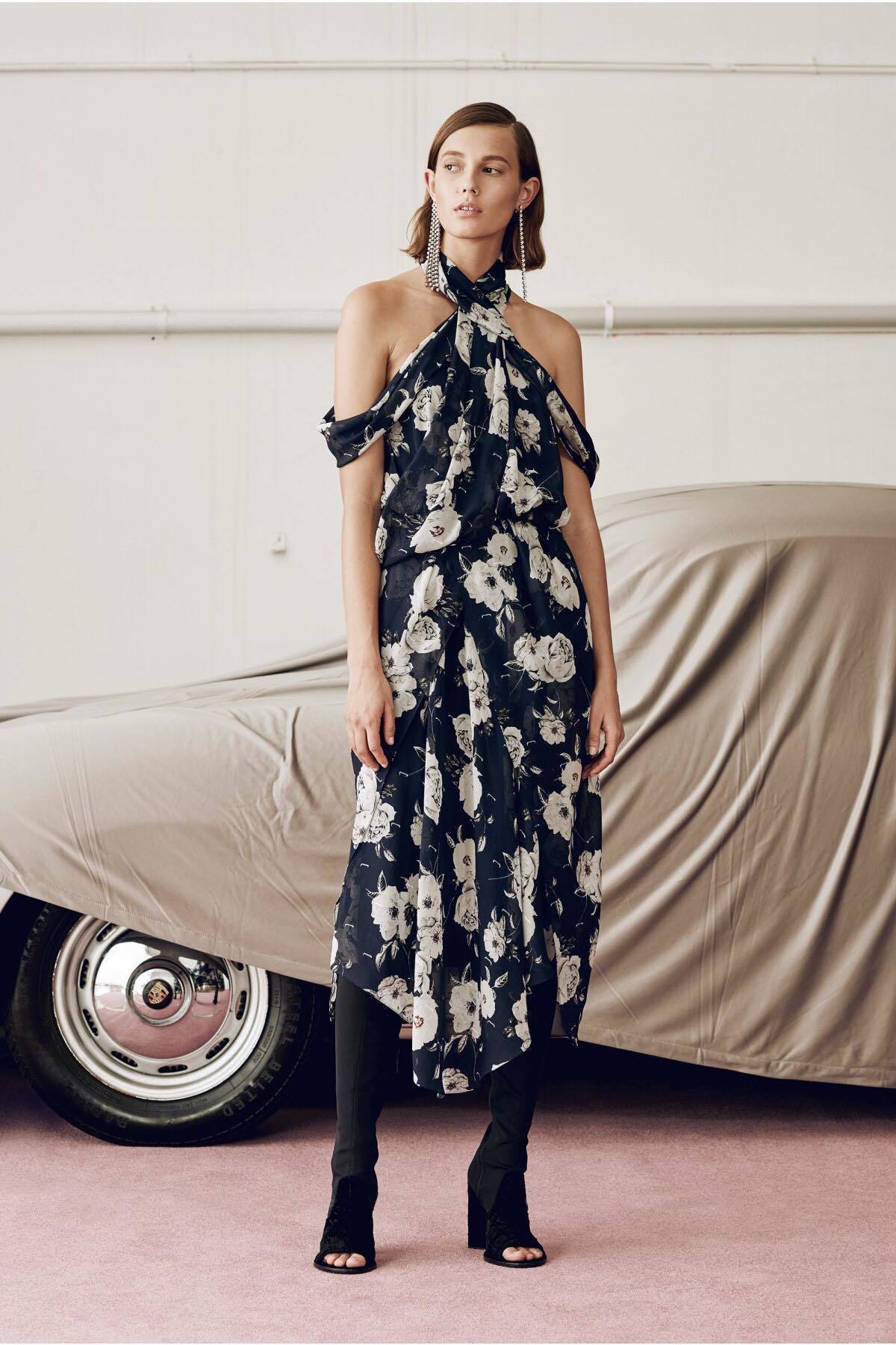 Designer rental Camilla And Marc Lou Lou Off Shoulder Dress