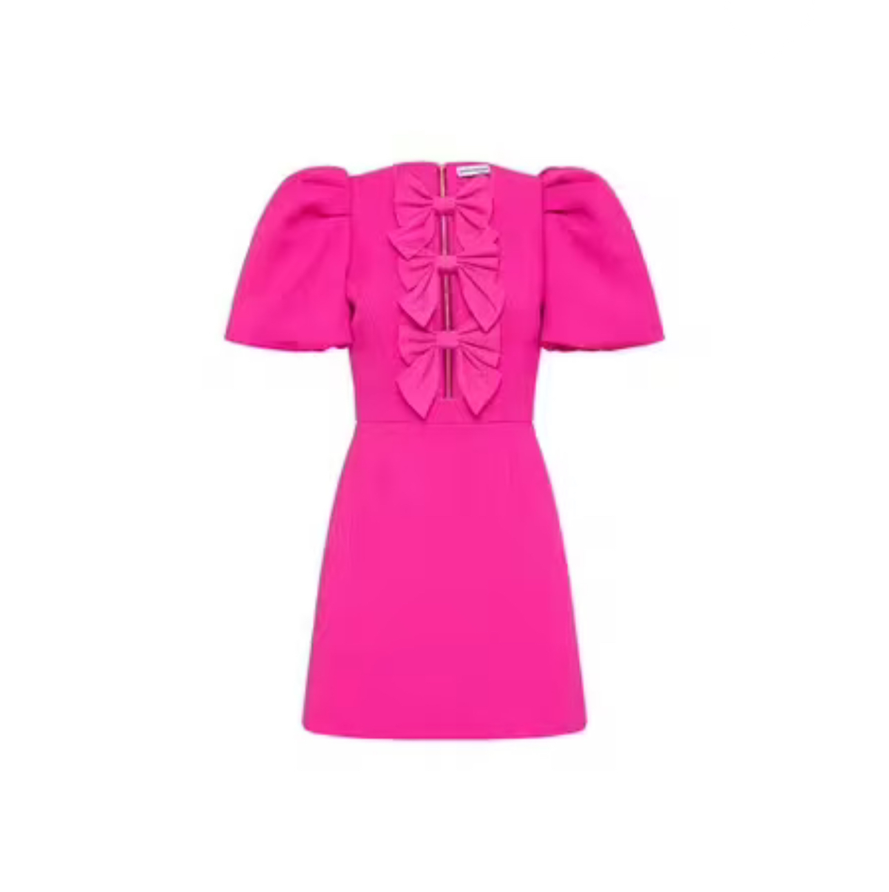 Rental Rebecca Vallance Cecily Bow Trimmed Mini Dress