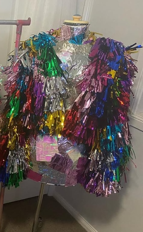 Formal rental Nocturnal Wonderland Nocturnal Wonderland Coloured Tinsel Jacket