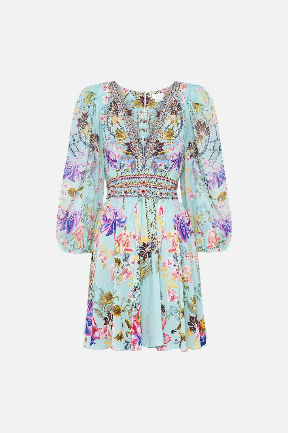 Affordable Camilla Love Web Blouson Flared Dress