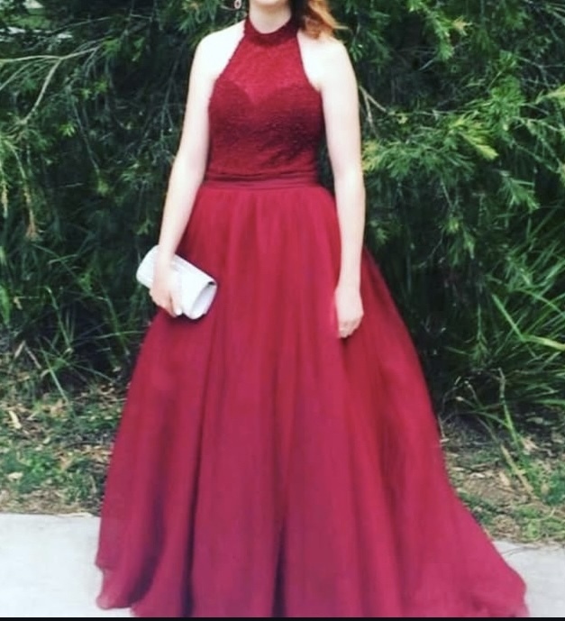 Custom Made Dress Red for hire