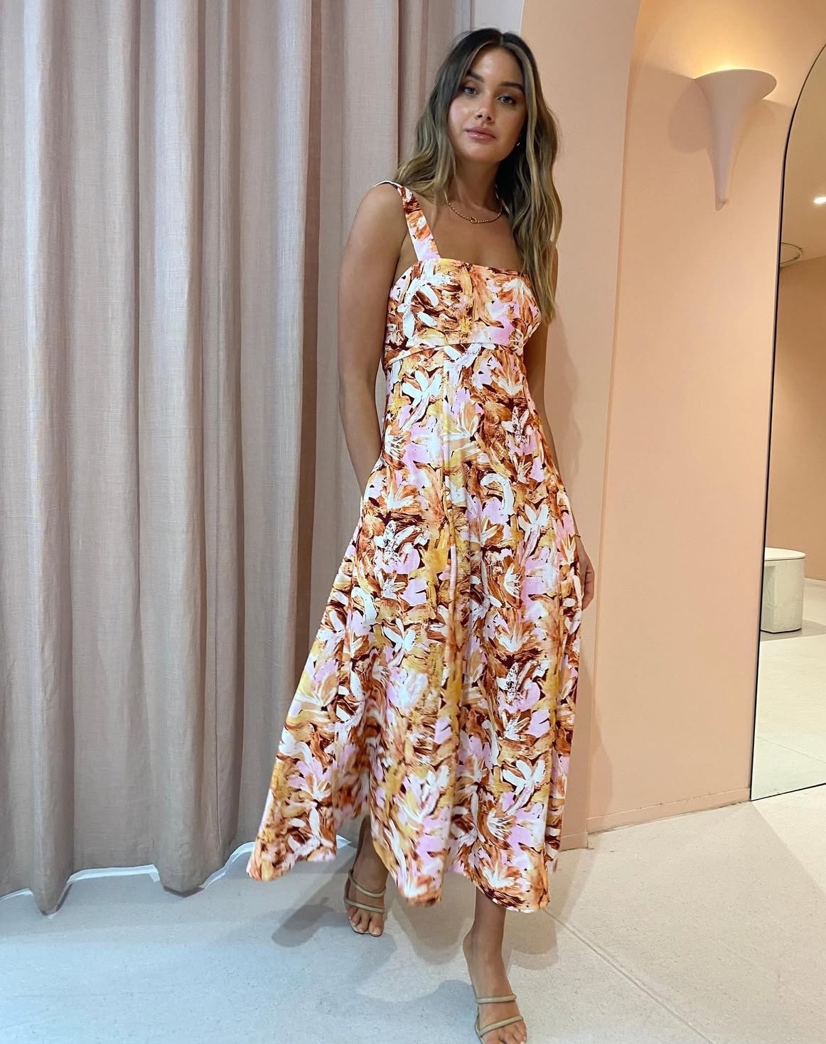 Designer rental Acler Withington Dress / Lilac Blush