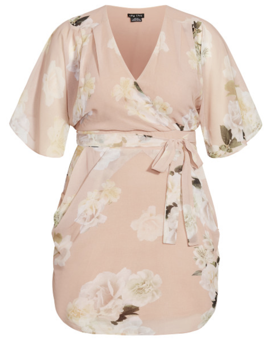 Designer rental City Chic Ethereal Bloom Dress