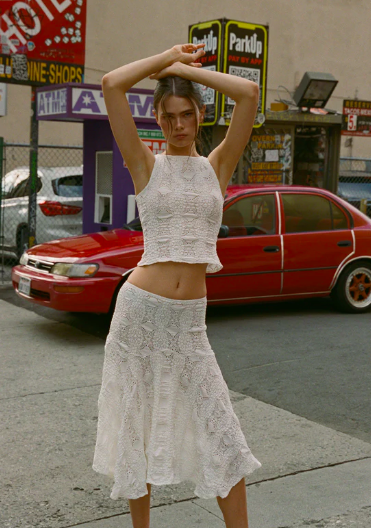 Rental With Jean Maeve Midi Skirt And Top