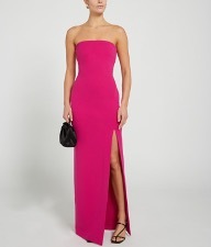 For rent a Solace London Zora Crepe Knit Maxi Dress