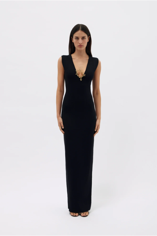 Affordable Rachel Gilbert Paloma Knit Gown