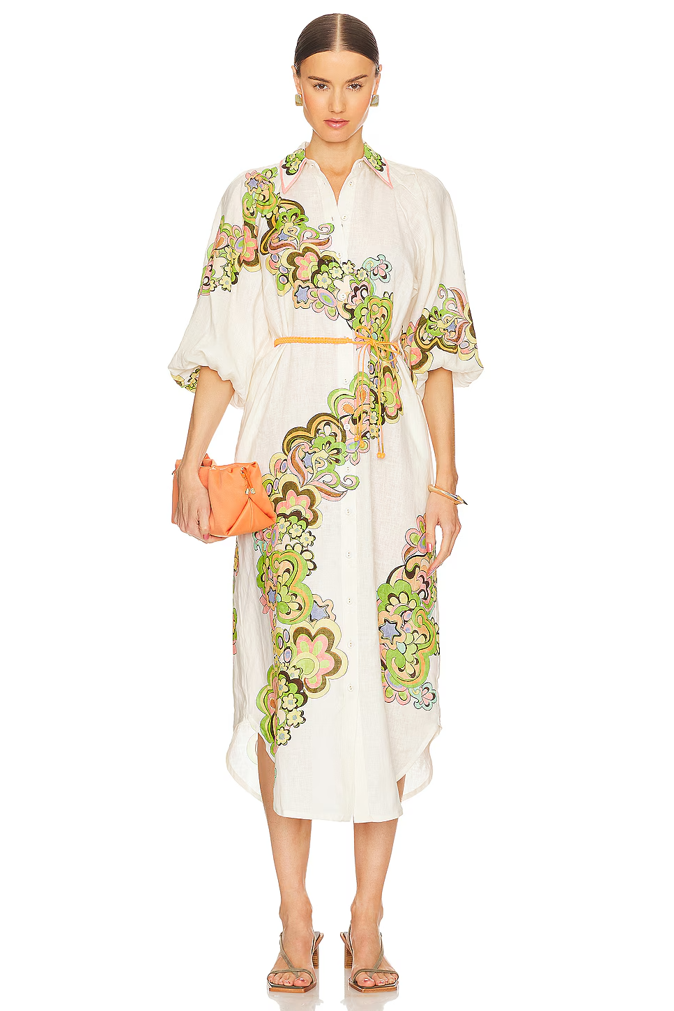 For rent a Alemais Starscape Shirtdress