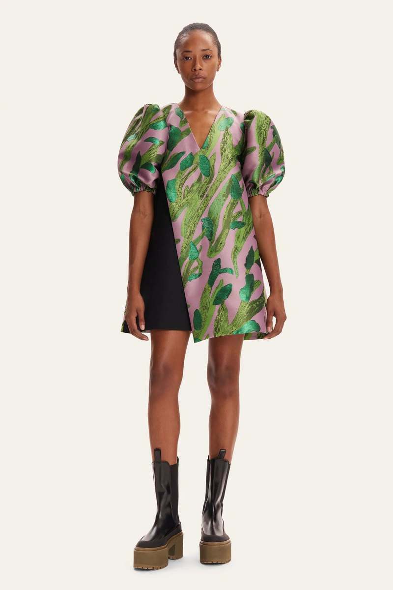 Hire a Stine Goya Brethel Jacquard Dress