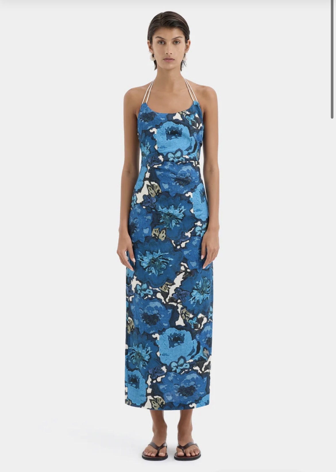 Formal rental Sir The Label Camellia Midi Dress