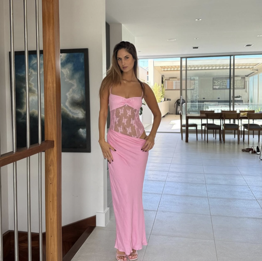 Hire a Benni Akio Maxi In Pink