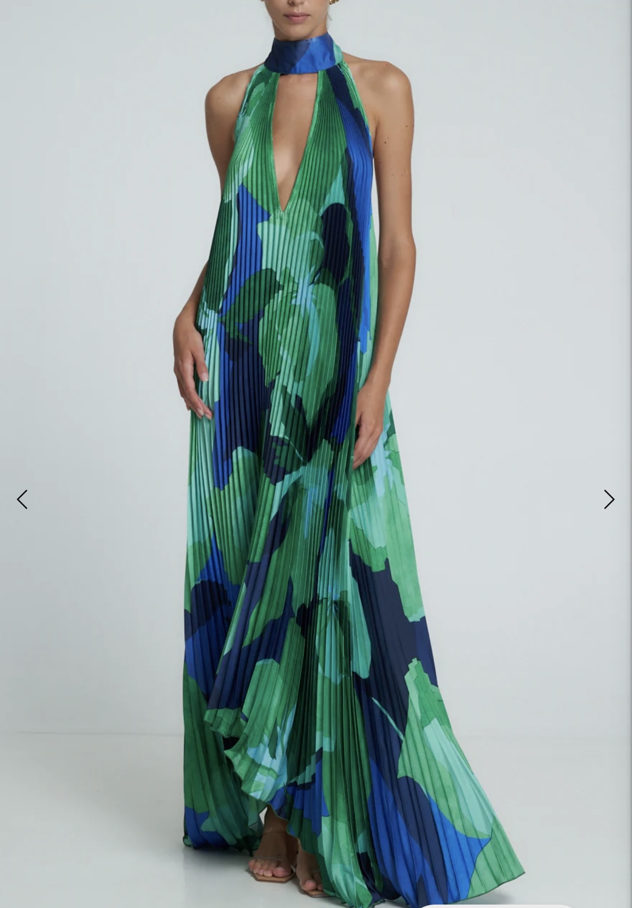 Loan a Lidee Opera Gown Capri Green